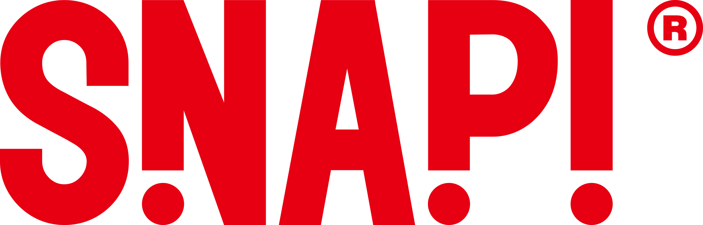 SNAP Red Text