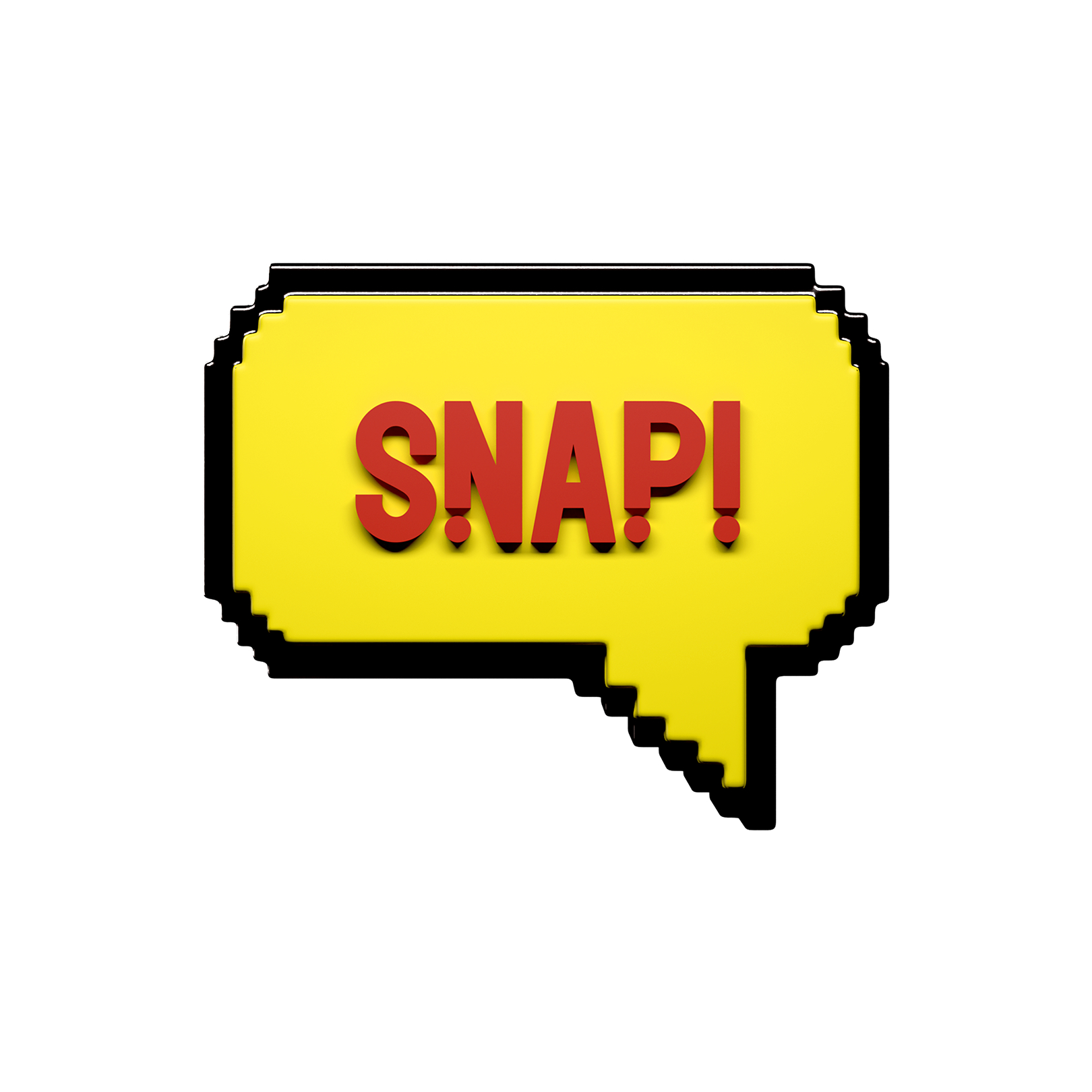 CHAT BUBBLE - YELLOW